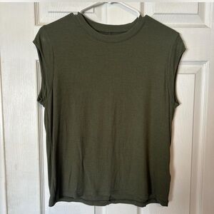 Green American Eagle Muscle Tank